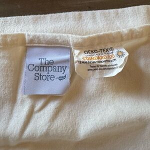 Company Store Flat Cotton Flannel Sheet Queen